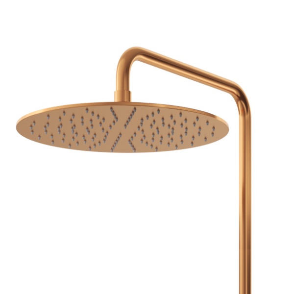 Душевая система со смесителем Cezares Leaf LEAF-CVDA-30-L-SS монтаж настенная без термостата sunset