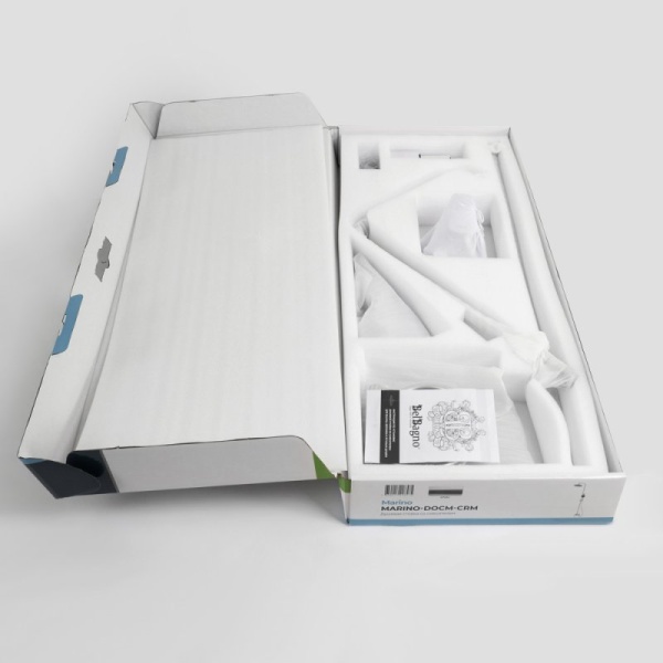 Душевая система со смесителем BelBagno Marino MARINO-DOCM-CRM монтаж настенная без термостата хром