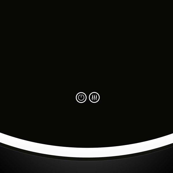 Зеркало с подсветкой Vincea  VLM-3DE700-2 70x70 сенсор