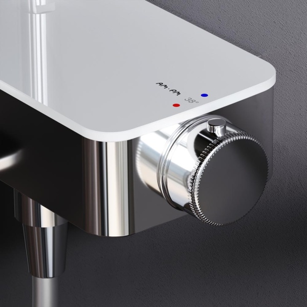 Душевая система со смесителем Am.Pm Inspire V2.0 F0750A500 монтаж настенная с термостатом хром