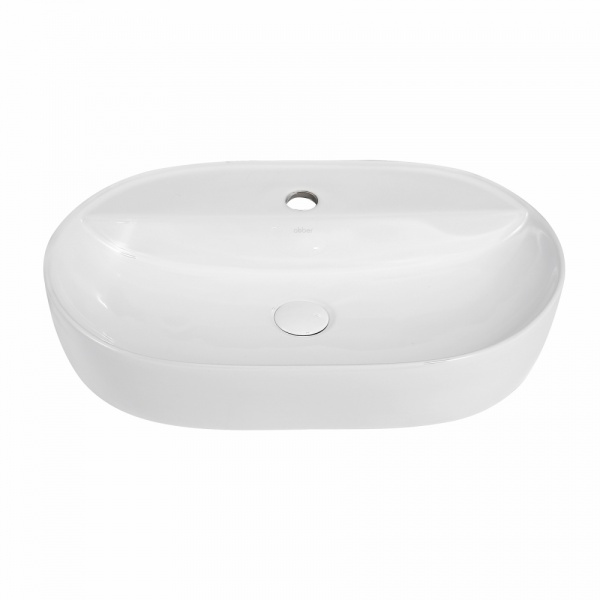 Раковина  овальная Abber Bequem AC2113 фаянс цвет белый