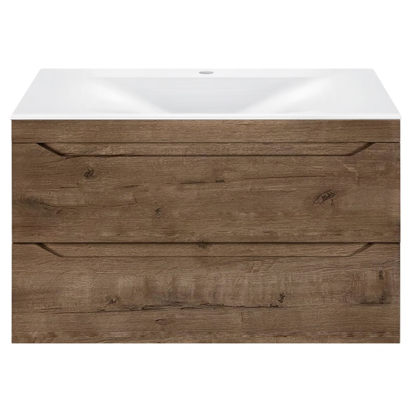 Тумба  подвесная Vincea Fine VMC-2F800VO 80 см  2 ящика цвет V.Oak 