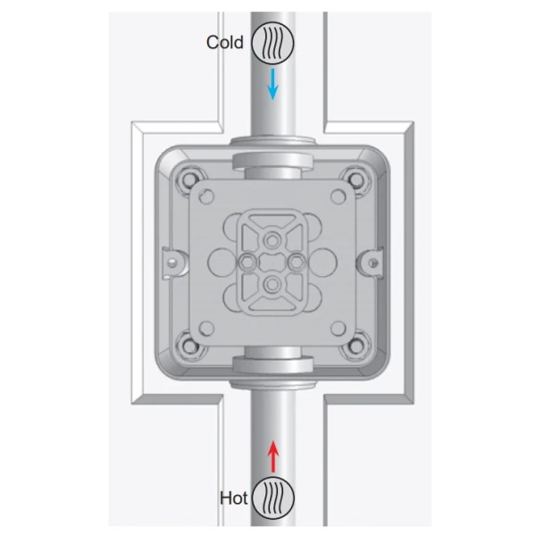 Встраиваемая часть смесителя Ravak R-box X070427  