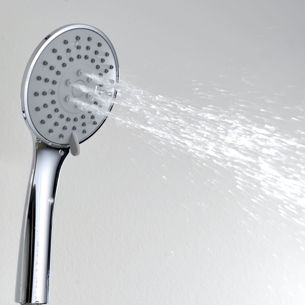 Душевая система без смесителя Wasserkraft  A017 монтаж настенная без термостата хром