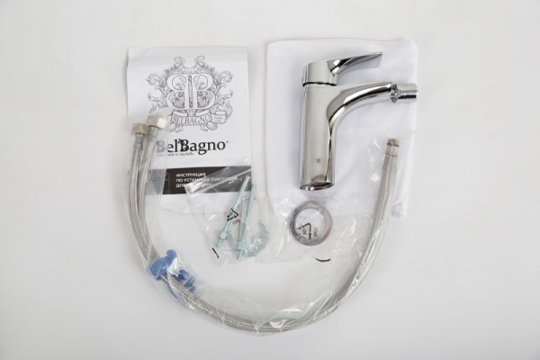 Смеситель для биде BelBagno Marino MARINO-BD-CRM-W0 латунь хром