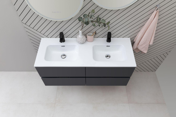 Раковина мебельная прямоугольная Allen Brau Glority 1.35011.20 керамика цвет белый