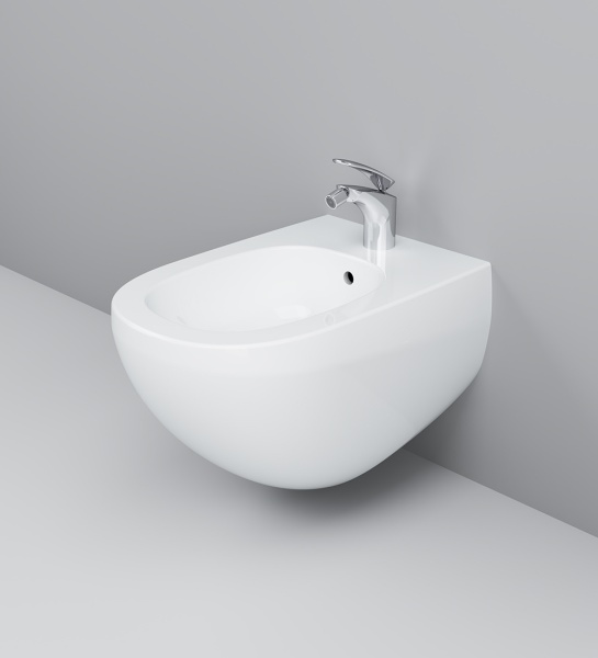 Биде подвесное Am.Pm Sensation C303411WH фарфор, цвет белый