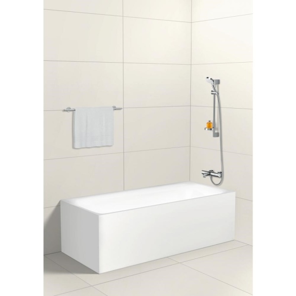 Смеситель для ванны или душа Hansgrohe Ecostat 13201000 настенный 
с термостатом хром