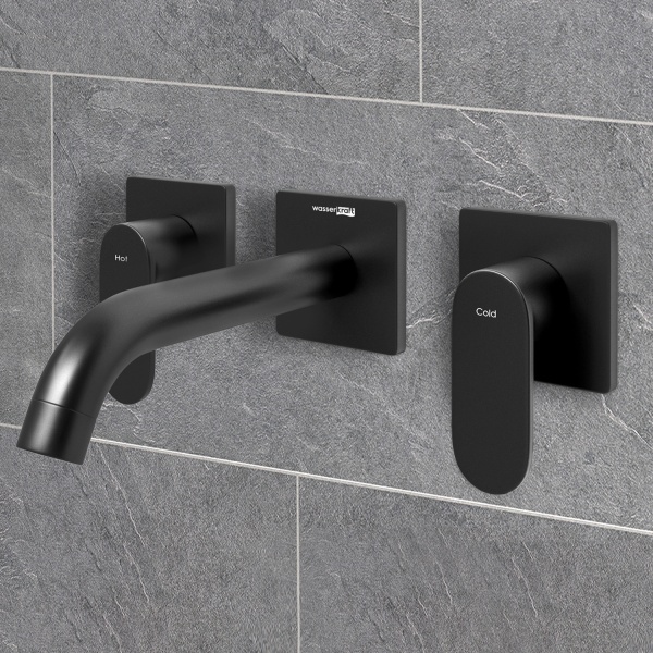 Смеситель для раковины Wasserkraft Elbe 7445 черный