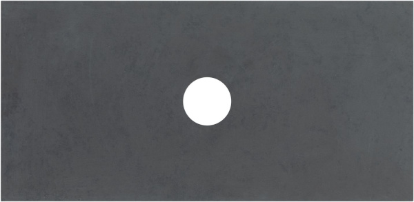 Столешница для ванной Allen Brau Liberty 1.33008.G 85.8 см керамогранит, цвет серый