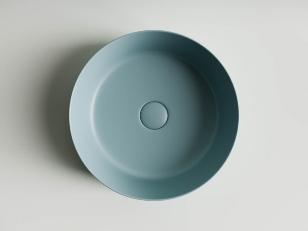 Раковина накладная круглая Ceramica Nova Element CN6022MLG фарфор цвет зеленый матовый