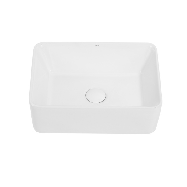 Раковина  прямоугольная Abber Rechteck AC2212 фаянс цвет белый