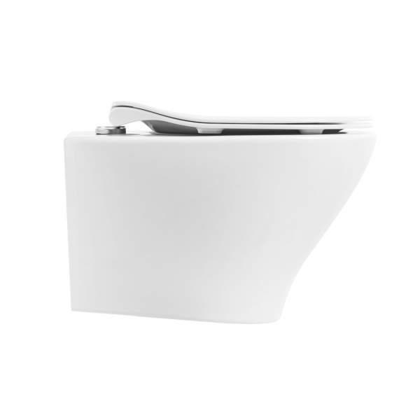 Унитаз подвесной BelBagno Acqua BB340CHR Rimless фаянс белый