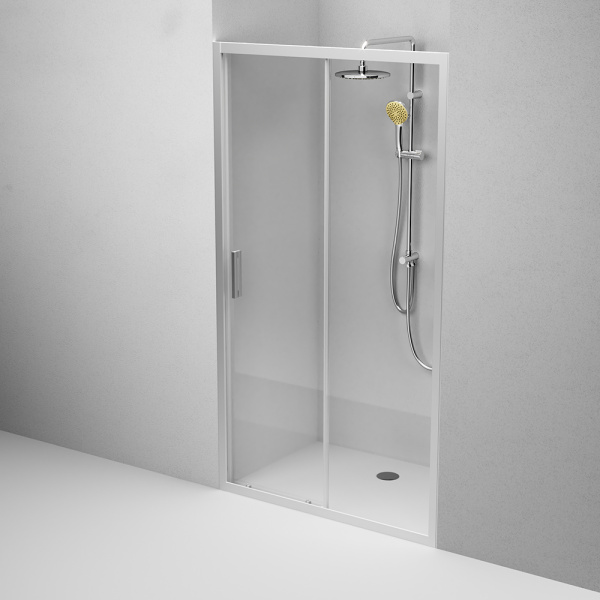 Душевая дверь Am.Pm Gem W90G-110-1-195MT 110 см стекла прозрачные, профиль хром