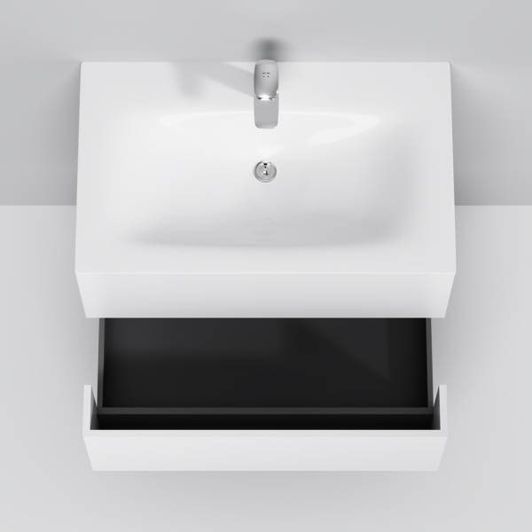 Раковина  прямоугольная Am.Pm Spirit V2.0 M70AWCC0802WG фарфор цвет белый глянцевый