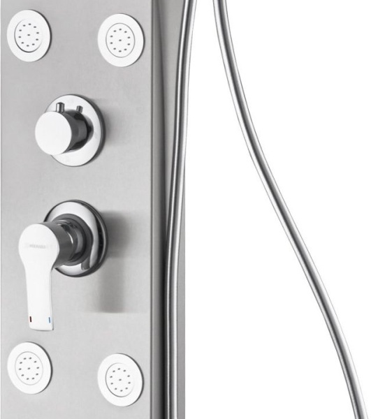 Душевая система со смесителем Aquanet Galaxy AP40-02 монтаж настенная без термостата хром