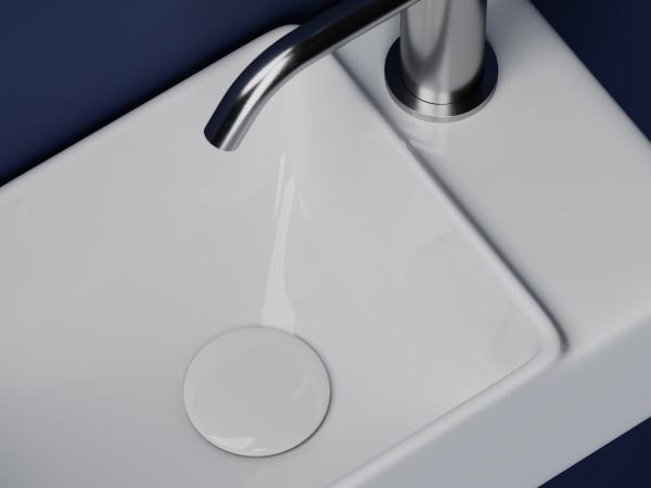 Раковина подвесная прямоугольная Ceramica Nova Element CN5045 фарфор цвет белый