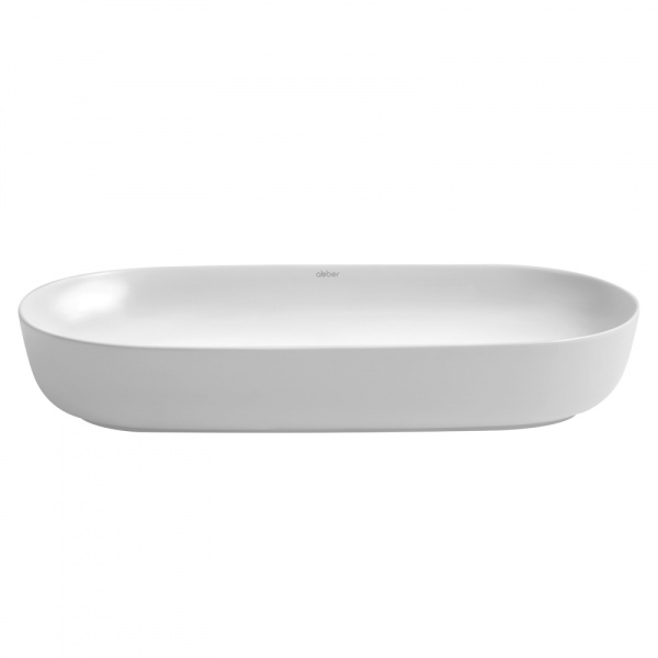 Раковина  овальная Abber Bequem AC2110 фаянс цвет белый