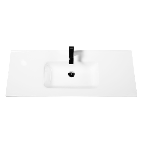 Раковина мебельная прямоугольная BelBagno  BB1200ETL фаянс цвет белый
