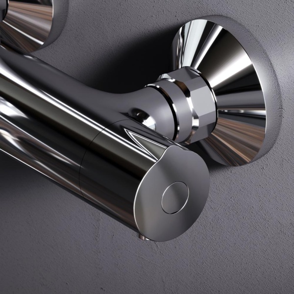 Душевая система со смесителем Am.Pm Gem F0790520 монтаж настенная с термостатом хром