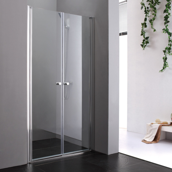 Душевая дверь Cezares Elena ELENA-B-2-180-C-Cr  см стекла , профиль 