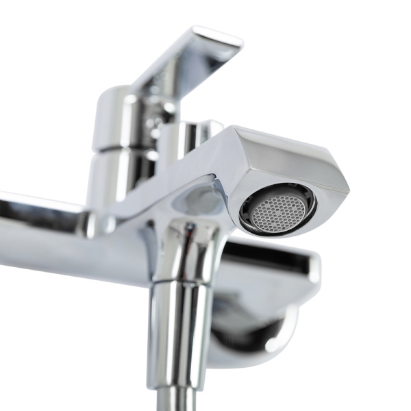 Смеситель для ванны или душа BelBagno Aurora AURORA-VASM-CRM настенный 
без термостата хром