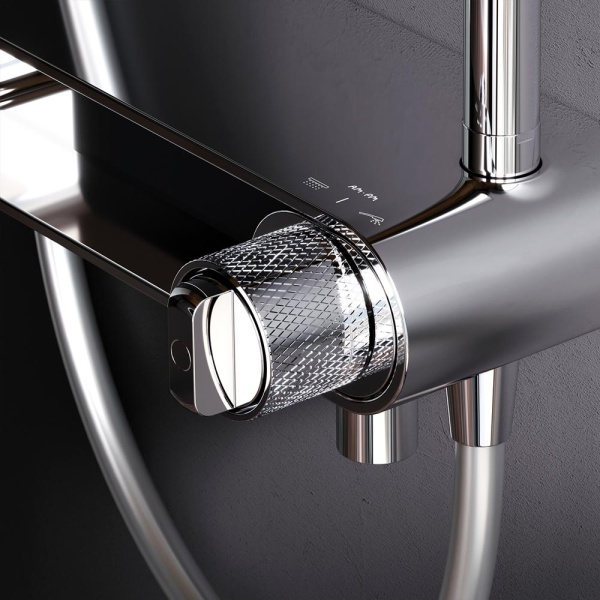 Душевая система со смесителем Am.Pm X-Joy F0785A700 монтаж настенная без термостата хром