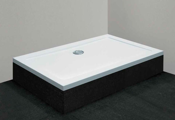 Душевой поддон низкий Cezares SMC TRAY-M-AH-160/90-35-W прямоугольная   белый