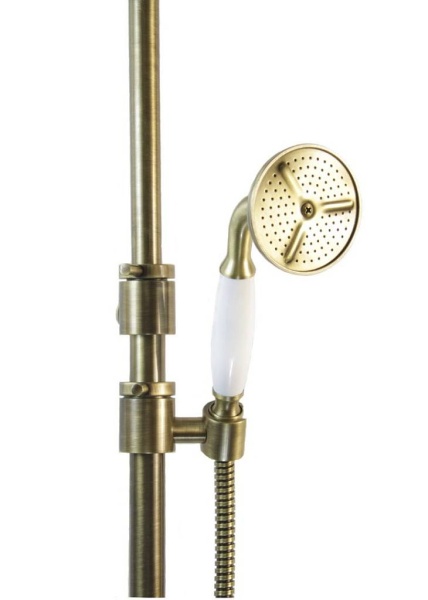 Душевая система со смесителем Webert Karenina KA760405065 монтаж настенная без термостата бронза