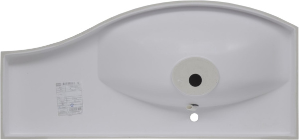 Раковина мебельная прямоугольная Aquanet Опера НФ-00007628 литьевой мрамор цвет белый