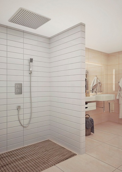 Душевая система со смесителем Timo Petruma SX-5029/00SM монтаж встраиваемая в стену с термостатом хром