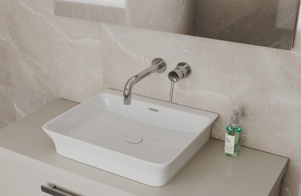 Смеситель для раковины Bravat  P8461217CP-ENG хром