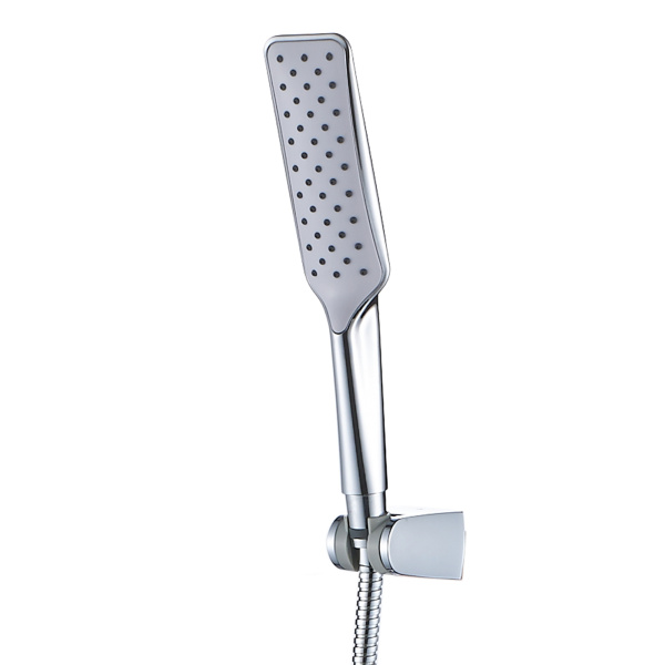 Душевая система со смесителем Lemark Allegro LM5922CW монтаж встраиваемая в стену без термостата хром/белый