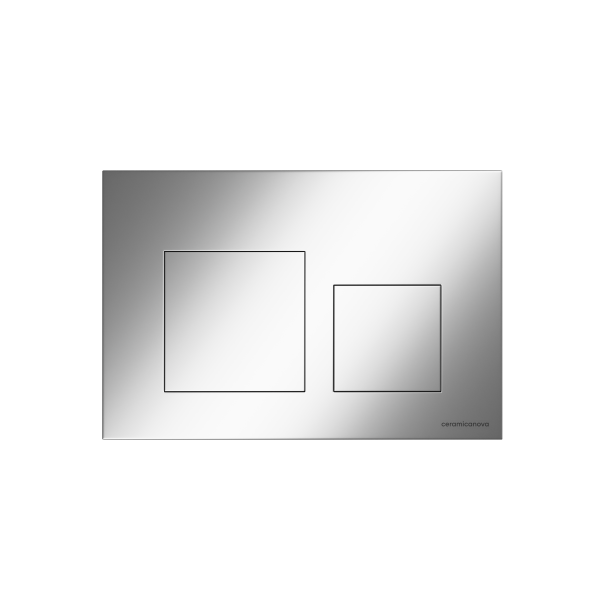 Кнопка смыва Ceramica Nova Square CN12-002M цвет матовый хром