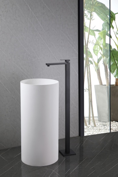 Смеситель для раковины Abber Daheim AF8241B черный матовый