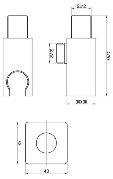 Шланговое соединение BelBagno Nova BB-DHLA-IN сатин 