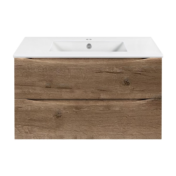 Тумба  подвесная Vincea Mia VMC-2MC900VO 90 см  2 ящика цвет V.Oak 