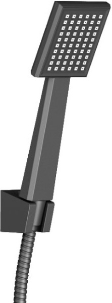 Душевая система со смесителем Timo Tetra-Thermo SX-0199/03SM монтаж встраиваемая в стену с термостатом черный