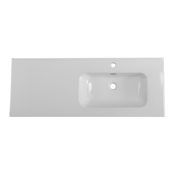 Раковина мебельная прямоугольная BelBagno  BB1200ETL-R фаянс цвет белый