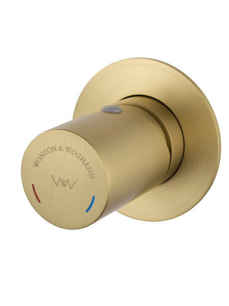 Смеситель для раковины Wonzon &amp; Woghand  WW-105-BG брашированное золото