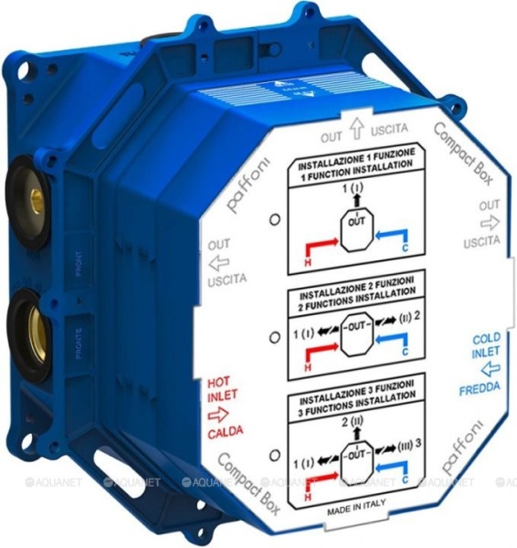 Встраиваемая часть смесителя Paffoni COMPACT BOX CPBOX001  