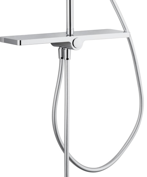 Душевая система без смесителя Aquanet Pragmatic AF430-70-S-C монтаж настенная без термостата хром