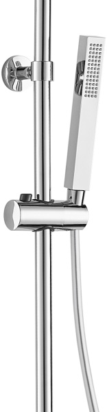 Душевая система без смесителя Aquanet Practic AF100-70-S-C монтаж настенная без термостата хром