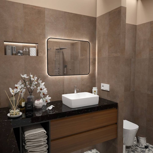 Раковина Maretti Umbria UM13NS96-844 накладная цвет белый