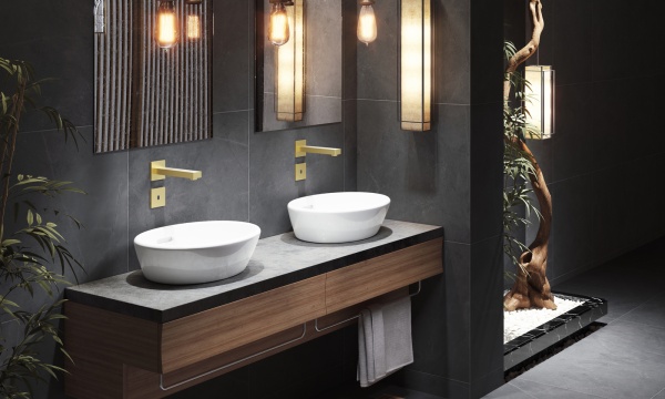 Смеситель для раковины Timo Selene 2073/17SM матовое золото