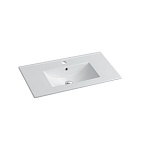 Раковина мебельная прямоугольная Vincea  VBS-13980S1 фарфор цвет белый