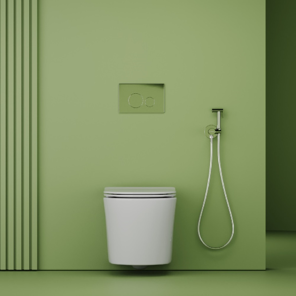 Гигиенический душ Sancos Start SC1001CH встраиваемый в стену хром