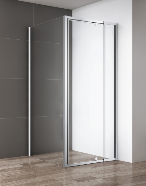 Душевой угол Cezares Variante VARIANTE-AH-1-80/90-90-C-Cr квадратная   стекла прозрачные, профиль хром