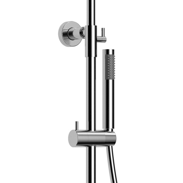 Душевая система со смесителем Raiber Graceful RP-007 монтаж настенная с термостатом хром