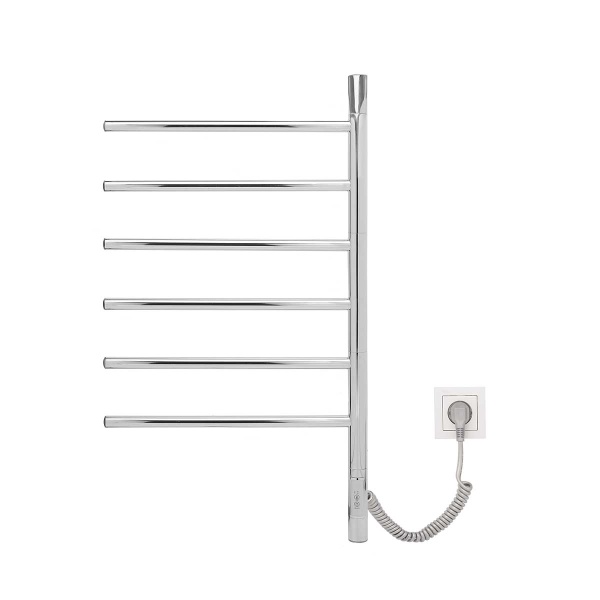 Полотенцесушитель электрический Vincea  П6  40x80 VTD-1S2CE хром